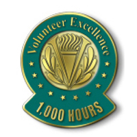 Volunteer Excellence - 1000 Hours